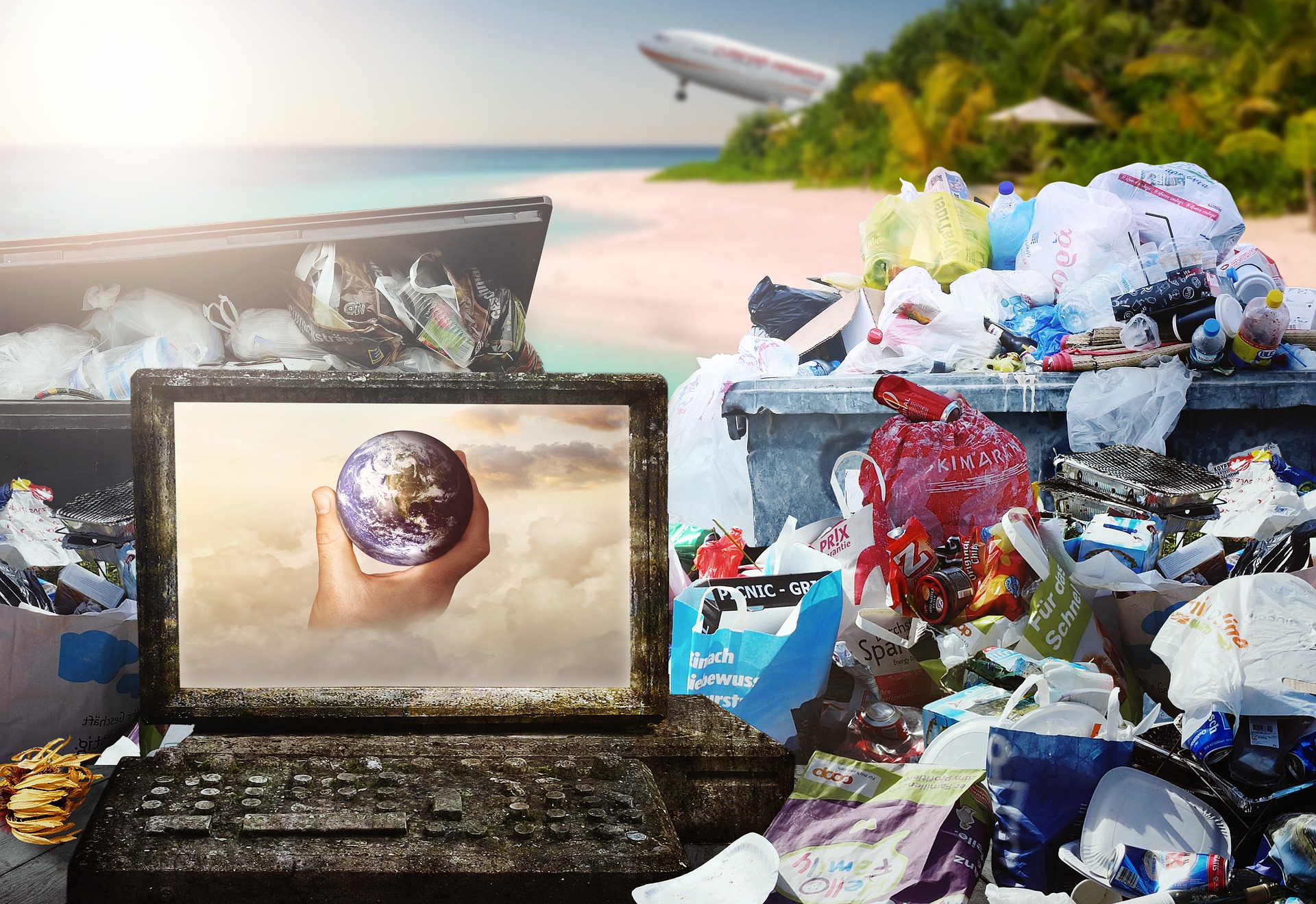 Negara kedua setelah Tiongkok yang dinobatkan darurat plastik (Foto: pixabay/darkworkx)