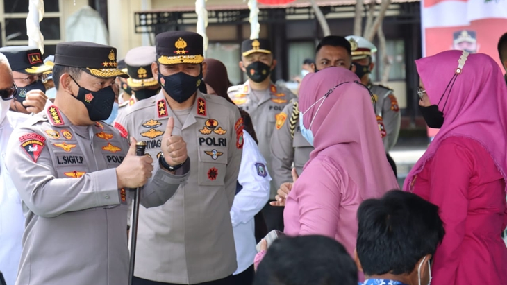 Waspadai Omicron, Kapolri Perintahkan Anak Buahnya Gencarkan Vaksinasi