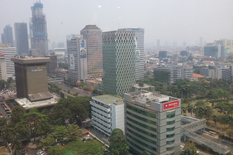 Perkantoran Jakarta (MP/Rizky)