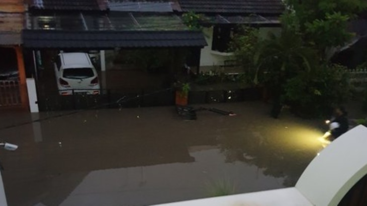Banjir kembali merendam sejumlah wilayah di Jakarta 