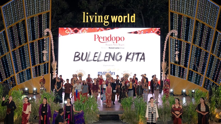 The Palace Jeweler x Pendopo Gelar Fashion Show di Festival Buleleng 2023