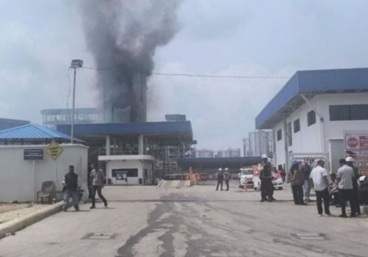 3 Pekerja Tewas dalam Kebakaran Kawasan Ekonomi Khusus Sei Mangkei, Loncat dari Lantai 6 