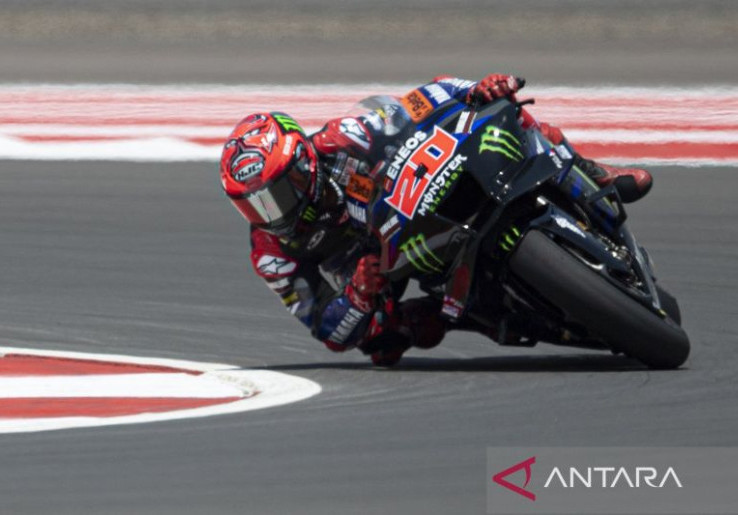 Rekor Lap Terbaik Sepanjang Masa GP Inggris Tumbang di Tangan Quartararo 