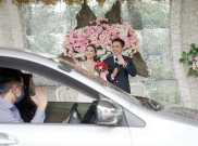 Inovatif, 'Wedding Drive Thru' di Era Kenormalan Baru