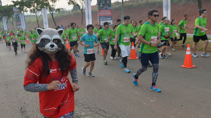 1000 Peserta akan Ikuti “Fight Back Run” di Jakarta