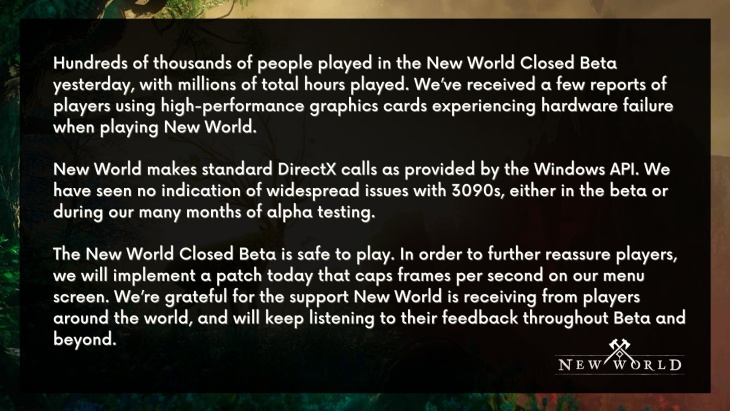 Benarkah Game 'New World' Bisa Merusak RTX 3090?