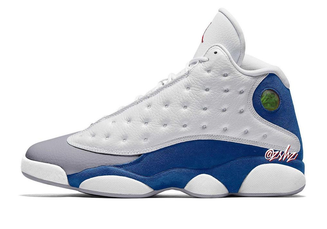 Air Jordan 13 “French Blue”. (Foto Sneaker News)