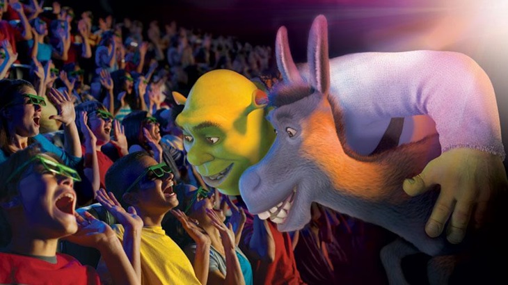 Wahana Shrek 4-D di Universal Orlando Tutup Permanen