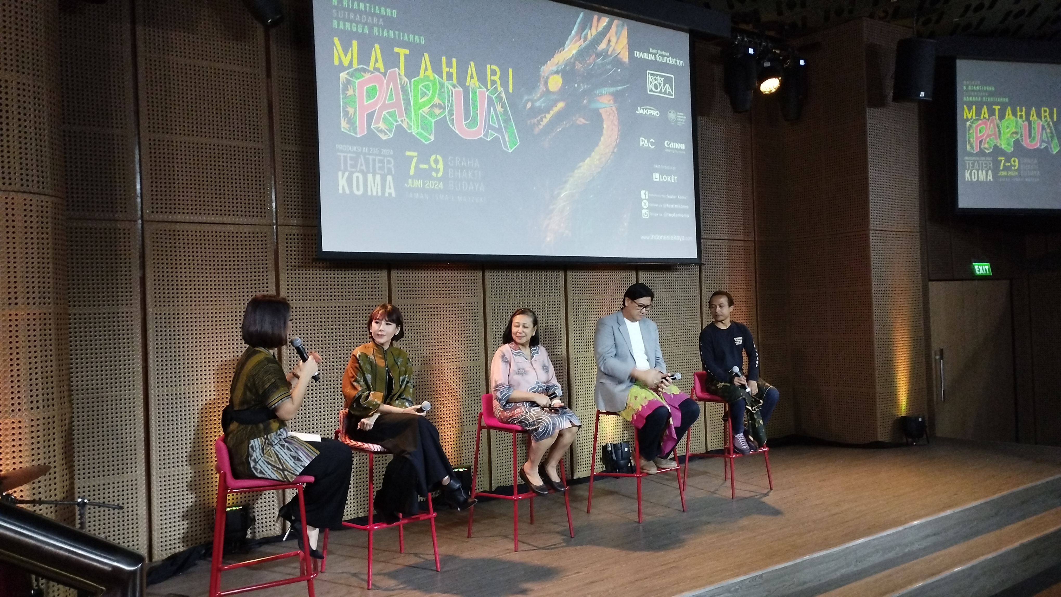 Teater Koma Gelar Pentas 'Matahari Papua', Bicara soal Perjuangan