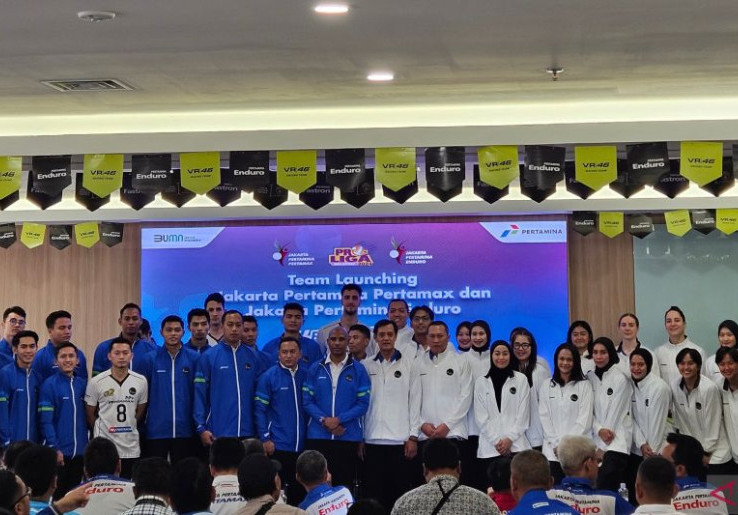 Jakarta Pertamina Perkenalkan Tim Putra dan Putri di Proliga 2024