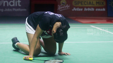 Langkah Ester Nurumi Tri Wardoyo Terhenti di Babak 16 Besar Kapal Api Indonesia Open 2024
