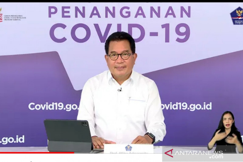 uru Bicara Satgas Penanganan COVID-19 Wiku Adisasmito