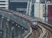 Mulai Hari ini Naik LRT Jakarta Kelapa Gading-Manggarai Dikenai Tarif Rp 5.000