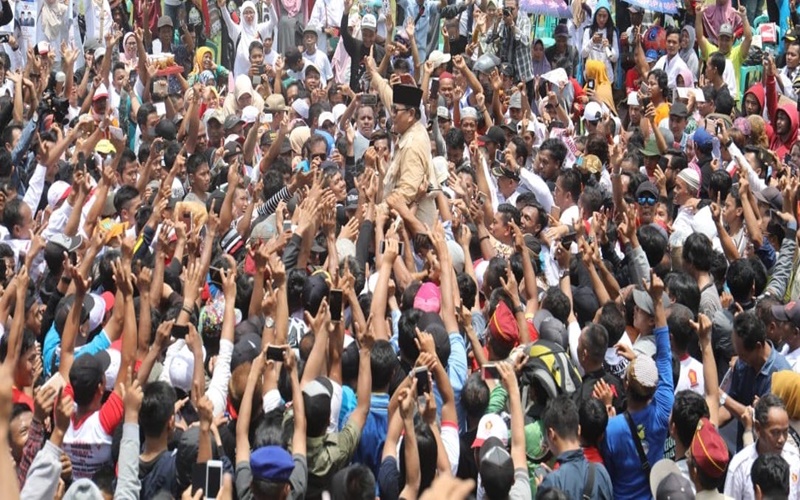 Prabowo disambut ribuan warga Jawa Tengah