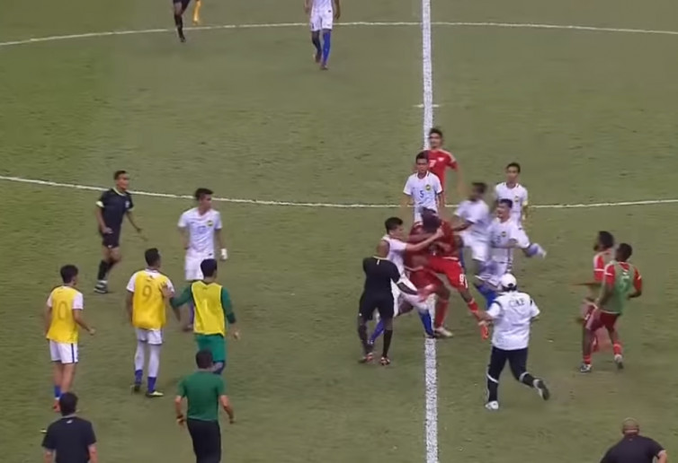 Jelang Asian Games 2018, Timnas Malaysia U-23 Tawuran!