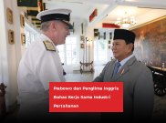 Prabowo dan Panglima Inggris Bahas Kerja Sama dalam Industri Pertahanan