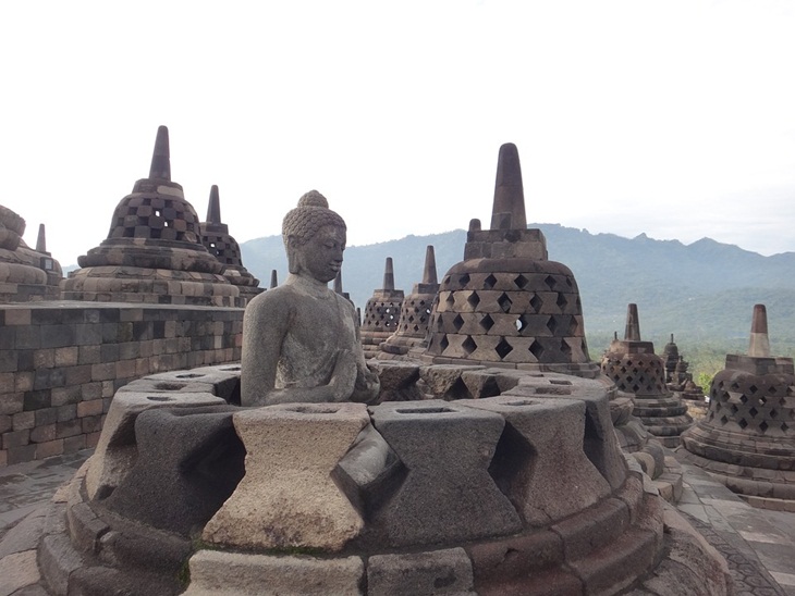 Candi Borobudur. (Foto: Pixabay/Broesis)