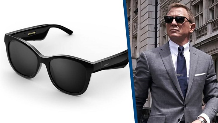 Kacamata Hitam Ala James Bond, Punya Speaker Tersembunyi