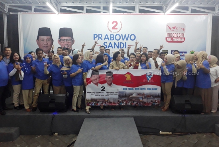 Sukses Beking Anies, Relawan Pasa Kini Dukung Prabowo-Sandi