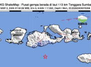 Gempa Guncang Sumbawa Barat Hari ini, Tidak Berpotensi Tsunami
