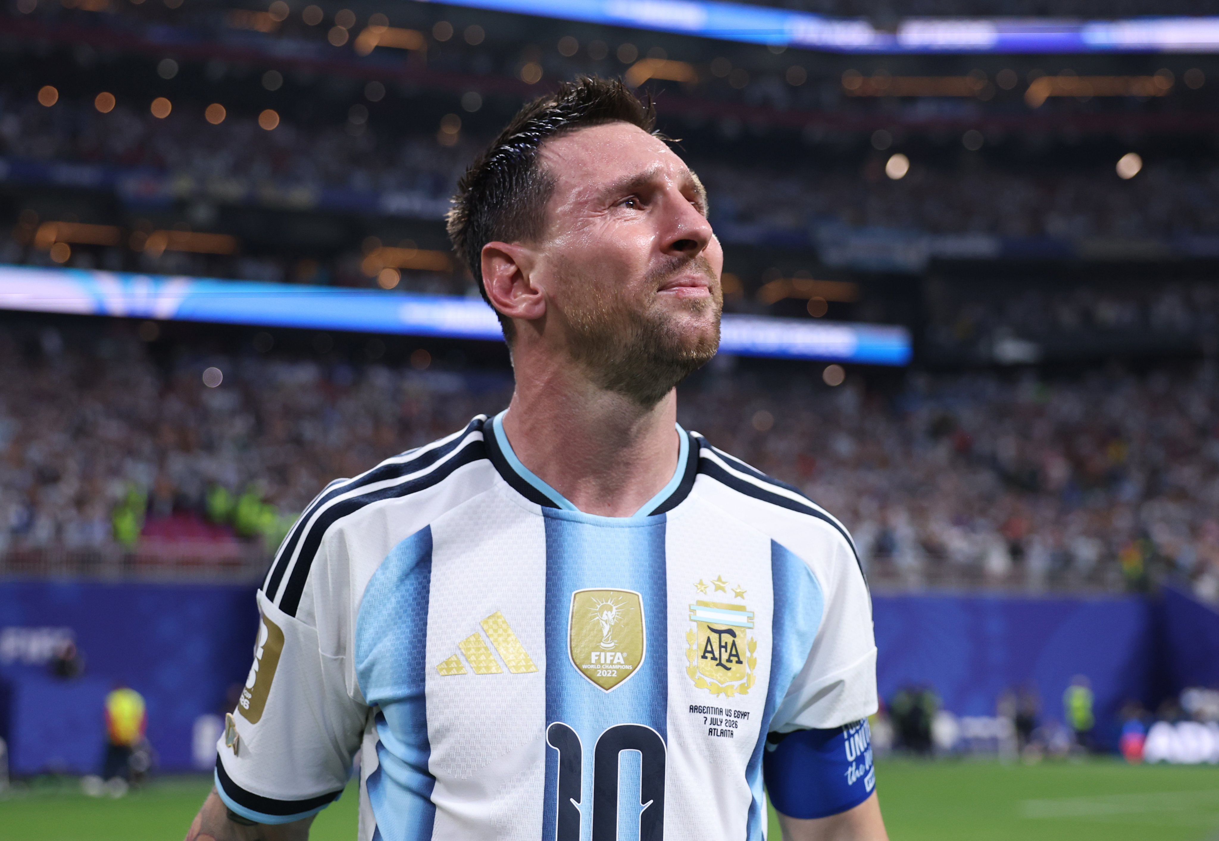 Air Mata Lionel Messi Pecah usai Argentina Lolos Dramatis, Rekor Buruk Penalti Bertambah