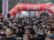 Kemeriahan Event MaHe Run di Gelora Bung Karno