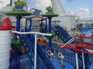 Menjelajah Toy Story Place, Surga Bermain Anak di Disney Adventure Cruise