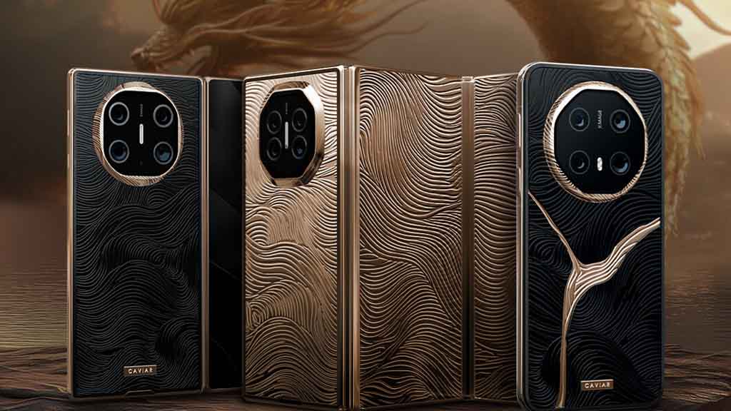 Caviar Perkenalkan Huawei Mate X6 dan Mate 70 RS, Dihiasi Emas dan Titanium