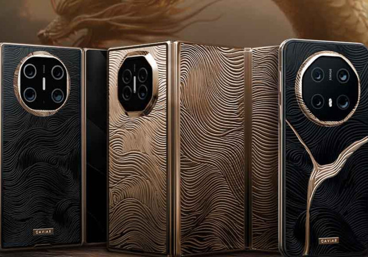 Caviar Perkenalkan Huawei Mate X6 dan Mate 70 RS, Dihiasi Emas dan Titanium