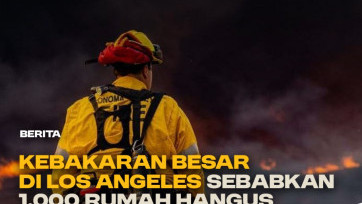Ngeri! Kebakaran Hutan Makin Menggila, Los Angeles Tetapkan Status Darurat