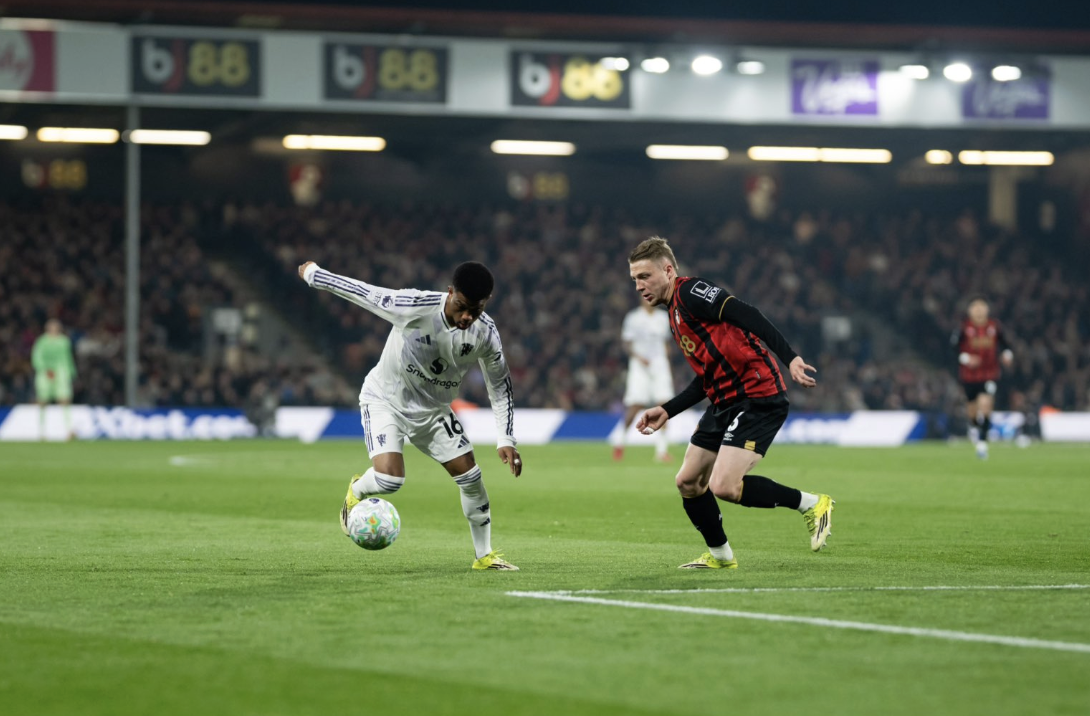 Hasil Liga Inggris Premier League: Diwarnai Kartu Merah Harry Maguire, Manchester United Hanya Bermain Imbang 2-2 di Markas Bournemouth