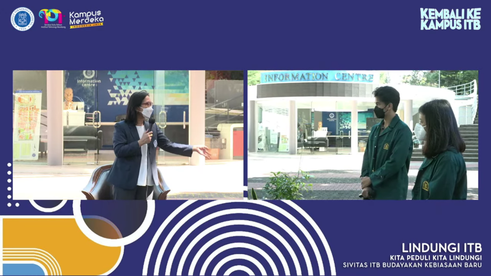  Kampus ITB Dibuka, Mahasiswa Gembira