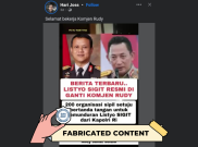 [HOAKS atau FAKTA] : Karena Desakan Rakyat, Komjen Rudy Herianto Jadi Kapolri Gantikan Jenderal Listyo Sigit Prabowo