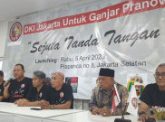Relawan Ganjar Deklarasikan Sejuta Tanda Tangan di Jakarta