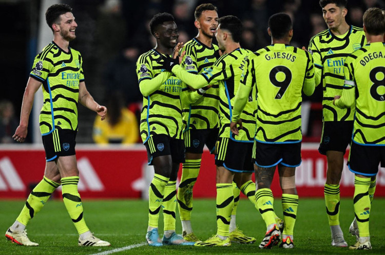 Menang 2-1, Arsenal Patahkan Kutukan di Markas Nottingham Forest