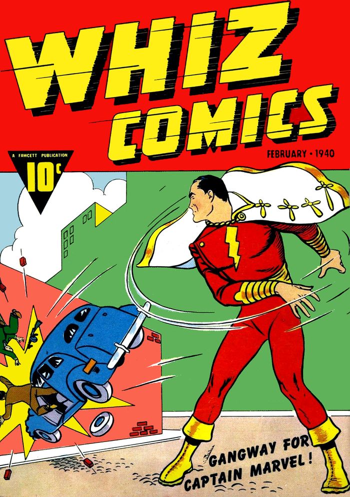 Shazam dulunya adalah Captain Marvel (Sumber: Ist)