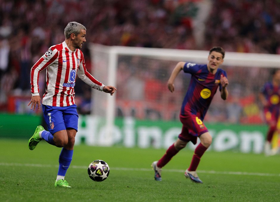 Diego Simeone puji Antoine Griezmann saat lawan Barcelona