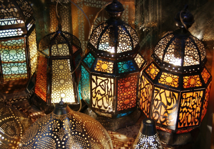 Lentera Tradisional Percantik Malam-Malam Ramadan di Kairo