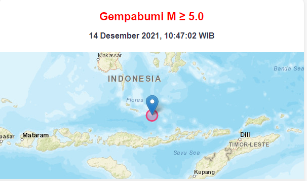  Gempa Landa Larantuka, BMKG Perbaharui Data Potensi Tsunami