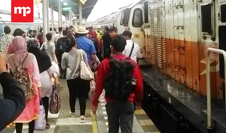 Stasiun KA. (Foto: Merahputih/Mauritz)