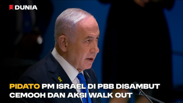 Pidato PM Israel di PBB Disambut Cemooh dan Aksi Walk Out