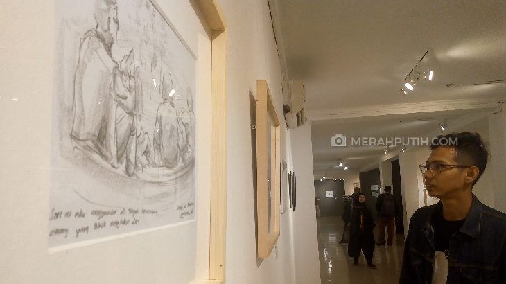 Menyigi Otentikasi Sketsa Lewat Pameran [Re]kreasi Garis