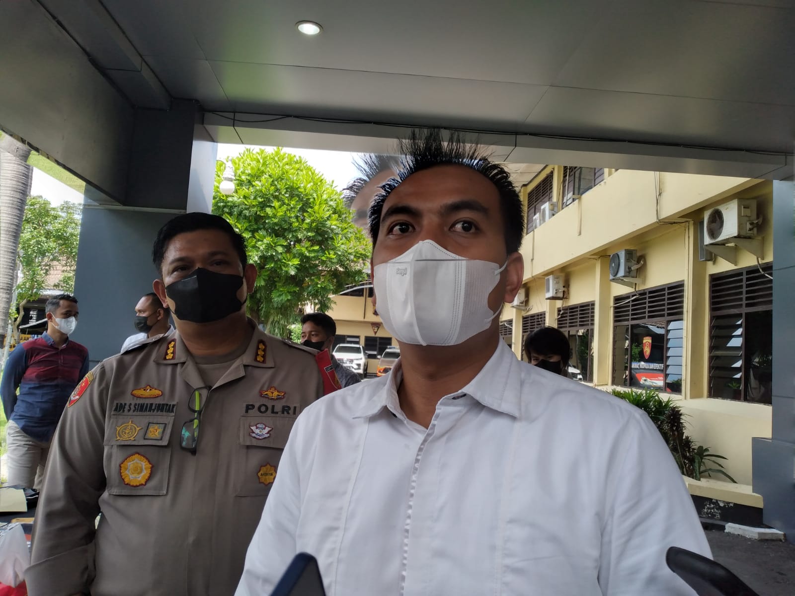 Kepala Satuan Tugas Penegakan Hukum (Kasatgas Gakkum) Pangan Polresta Surakarta, Kompol Djohan Andika. (MP/Ismail)