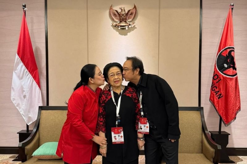 Megawati Dikukuhkan Kembali Jadi Ketum PDIP dalam Kongres Tertutup di Bali
