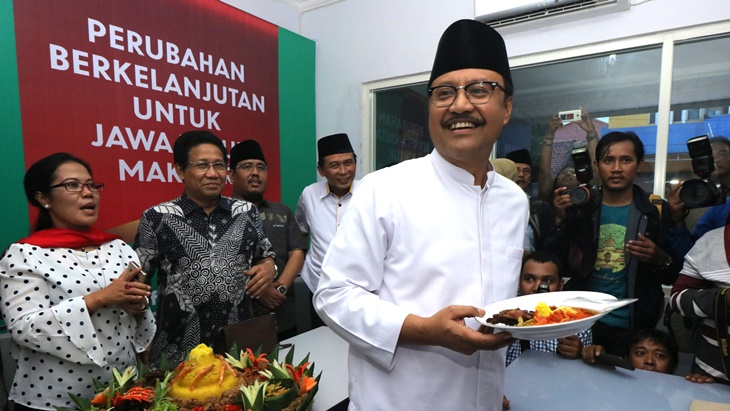 Sesuai Aturan KPU, Gus Ipul Sudah Tinggalkan Meja Kerjanya