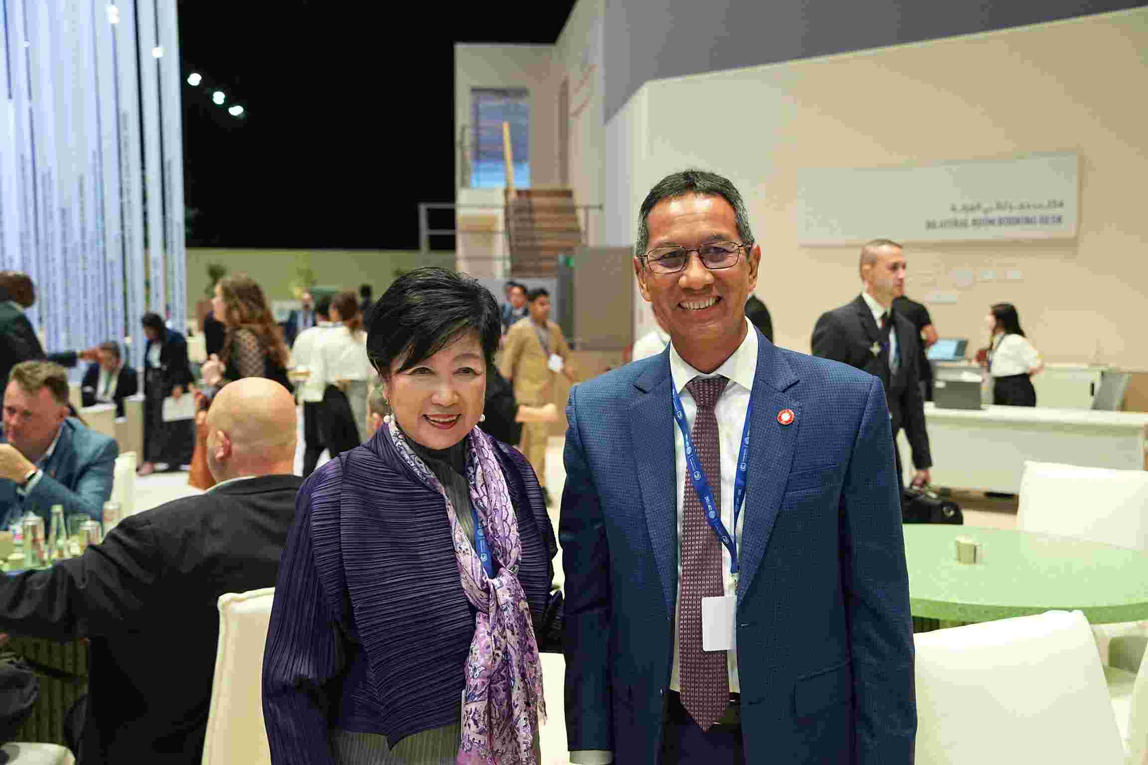 Heru Budi Bertemu Gubernur Tokyo Bahas Tantangan Urban dan Perubahan Iklim