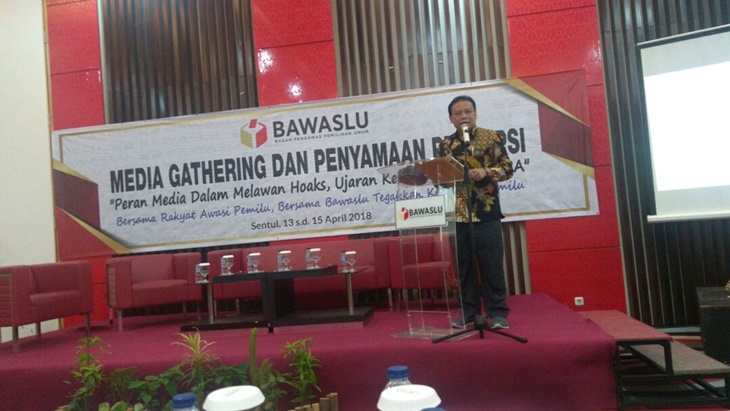 Ketua Badan Pengawas Pemilu (Bawaslu), Abhan. (MP/Fadhli)