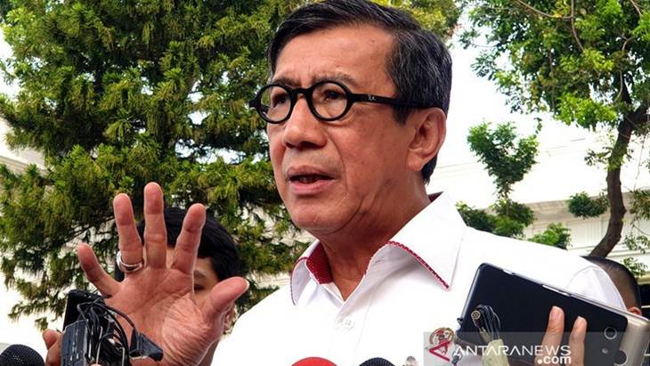 Menkumham Yasonna Laoly lakukan perombakan jabatan di lingkungan Kemenkumham