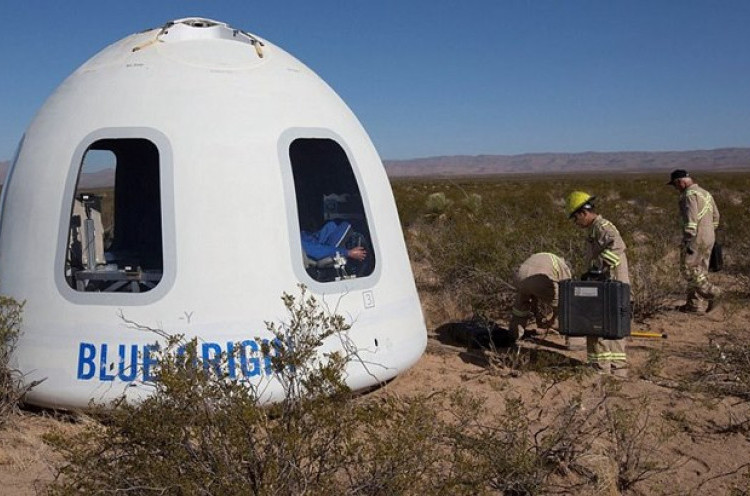 Blue Origin Siap Kirim Manusia Ke Ruang Angkasa Tahun Ini
