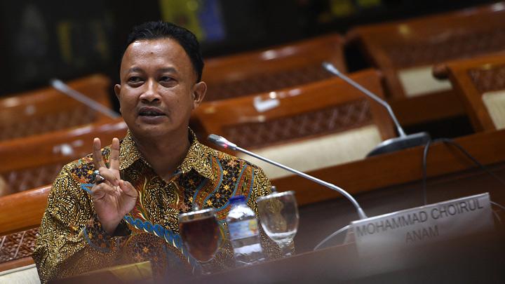 Komisioner Pengkajian dan Penelitian Komisi Nasional Hak Asasi Manusia (Komnas HAM), Mohammad Choirul Anam. (ANTARAnews/re1)